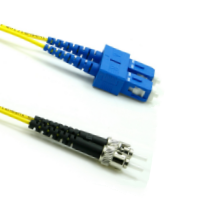 Duplex Single mode OS2 Fiber Patch Cord (SC-ST)