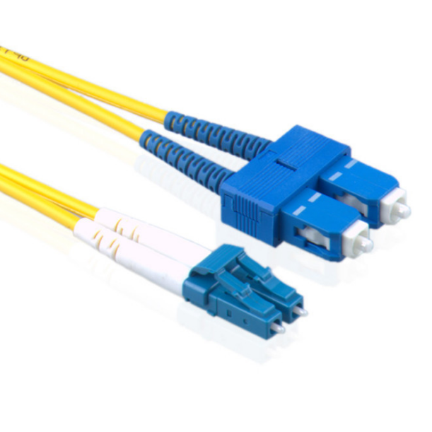 Duplex Single mode OS2 Fiber Patch Cord (LC-SC)