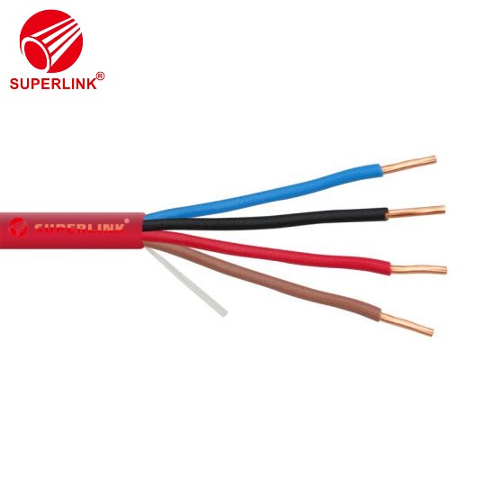 4 cores unshielded fire alarm cable